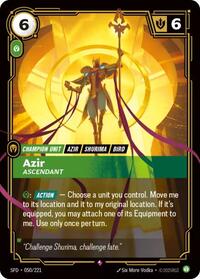 *Foil Azir - Ascendant — 050/221