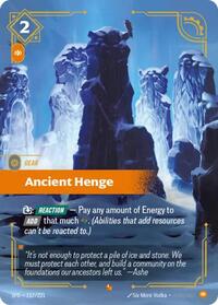 Ancient Henge - (SFD-117/221) - Near Mint (*Foil )