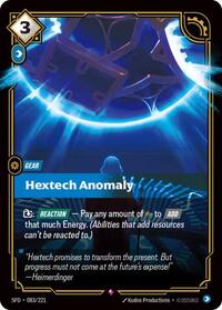 Hextech Anomaly - (SFD-083/221) - Near Mint (*Foil )