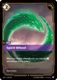 *Foil Spirit Wheel — 144/221