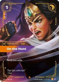 On the Hunt - (SFD-204/221) - Near Mint (*Foil )