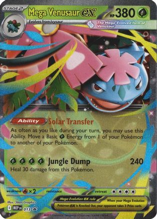 Mega Venusaur ex - 013 - ME: Mega Evolution Promo #013
