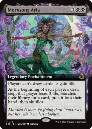 Mornsong Aria (Extended Art) - Lorwyn Eclipsed #361