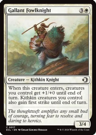 Gallant Fowlknight - Lorwyn Eclipsed #17