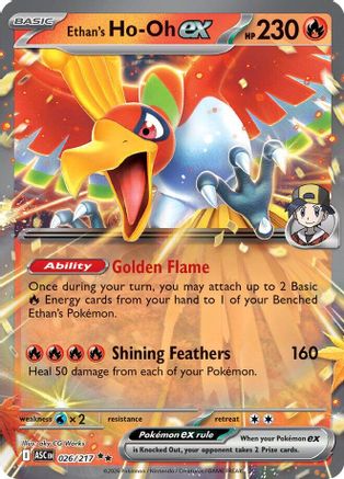 Ethan's Ho-Oh ex - ME: Ascended Heroes #026