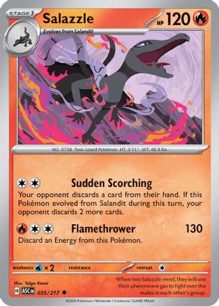Salazzle - 035/217 - ME: Ascended Heroes #035