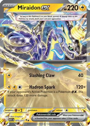 Miraidon ex - ME: Ascended Heroes #073