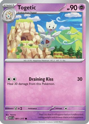 Togetic - ME: Ascended Heroes #081