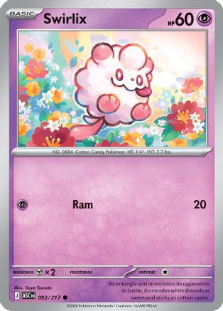 Swirlix - ME: Ascended Heroes #093