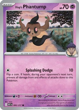 Hop's Phantump - ME: Ascended Heroes #095