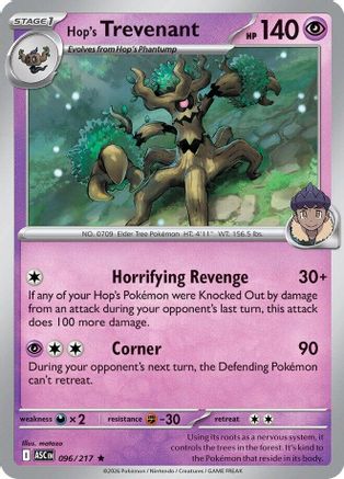 Hop's Trevenant - 096/217 - ME: Ascended Heroes #096