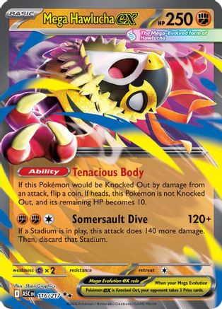 Mega Hawlucha ex - 116/217 - ME: Ascended Heroes #116