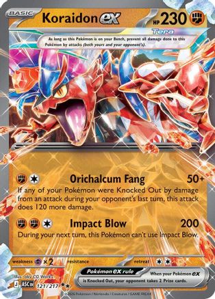 Koraidon ex - ME: Ascended Heroes #121