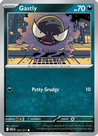 Gastly - ME: Ascended Heroes #123