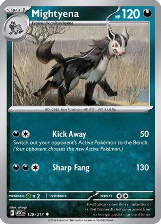 Mightyena - 129/217 - ME: Ascended Heroes #129