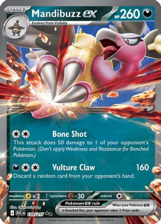 Mandibuzz ex - ME: Ascended Heroes #139