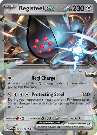 Registeel ex - ME: Ascended Heroes #145