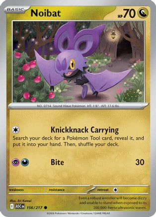 Noibat - ME: Ascended Heroes #156