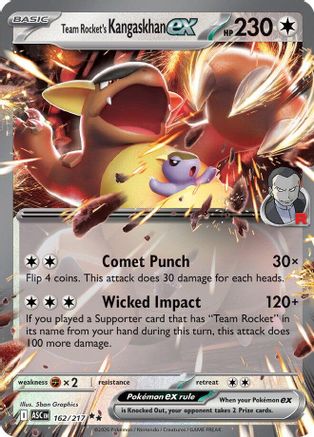 Team Rocket's Kangaskhan ex - ME: Ascended Heroes #162