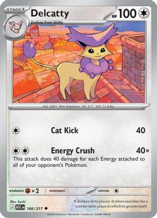 Delcatty - ME: Ascended Heroes #166