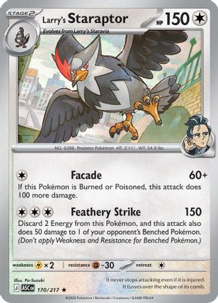 Larry's Staraptor - 170/217 - ME: Ascended Heroes #170