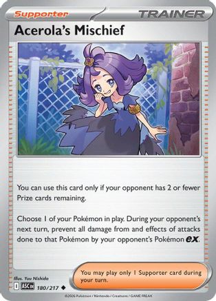 Acerola's Mischief - ME: Ascended Heroes #180