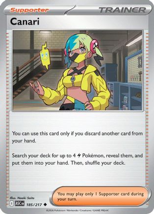 Canari - 185/217 - ME: Ascended Heroes #185