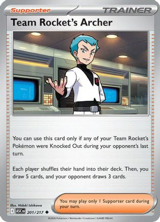 Team Rocket's Archer - ME: Ascended Heroes #201