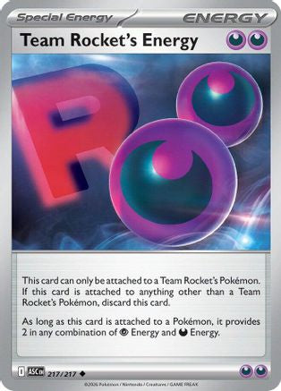 Team Rocket's Energy - ME: Ascended Heroes #217