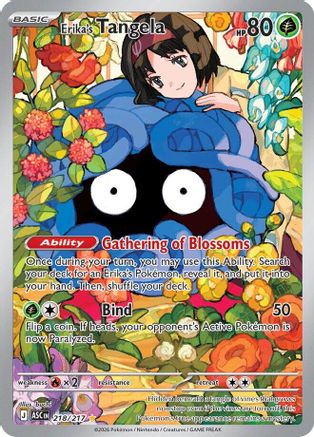 Erika's Tangela - 218/217 - ME: Ascended Heroes #218