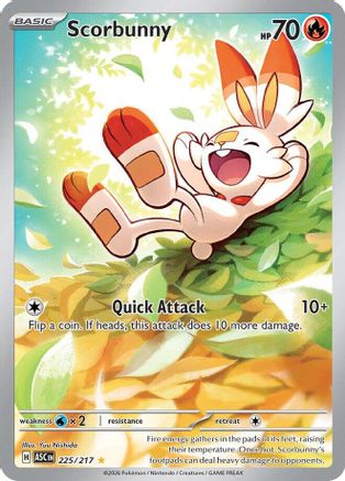Scorbunny - 225/217 - ME: Ascended Heroes #225