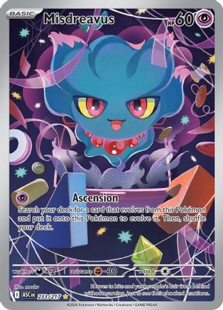 Misdreavus - 233/217 - ME: Ascended Heroes #233