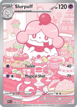 Slurpuff - 236/217 - ME: Ascended Heroes #236
