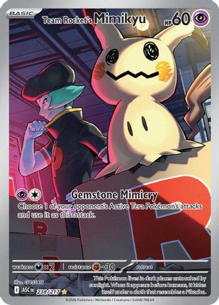 Team Rocket's Mimikyu - 238/217 - ME: Ascended Heroes #238