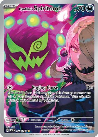 Cynthia's Spiritomb - 244/217 - ME: Ascended Heroes #244