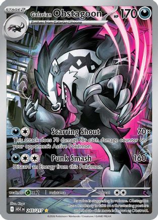 Galarian Obstagoon - 245/217 - ME: Ascended Heroes #245