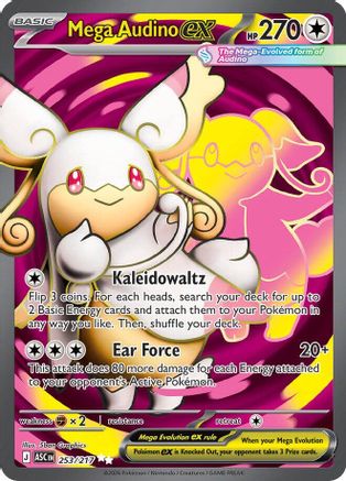 Mega Audino ex - 253/217 - ME: Ascended Heroes #253