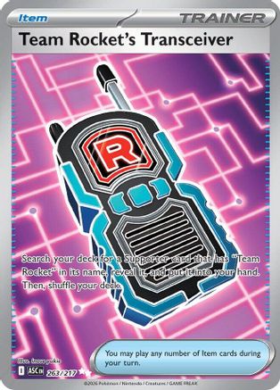 Team Rocket's Transceiver - 263/217 - ME: Ascended Heroes #263