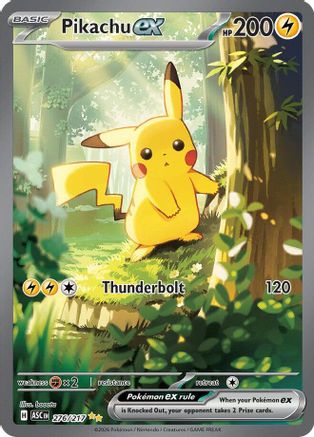 Pikachu ex - 276/217 - ME: Ascended Heroes #276