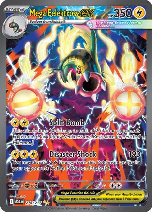 Mega Eelektross ex - 278/217 - ME: Ascended Heroes #278