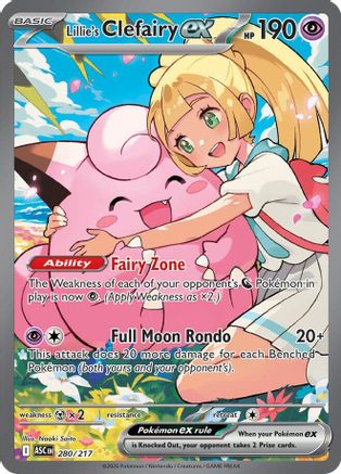 Lillie's Clefairy ex - 280/217 - ME: Ascended Heroes #280