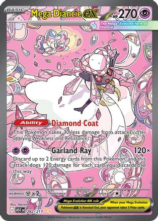 Mega Diancie ex - 282/217 - ME: Ascended Heroes #282
