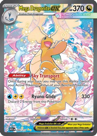 Mega Dragonite ex - 290/217 - ME: Ascended Heroes #290
