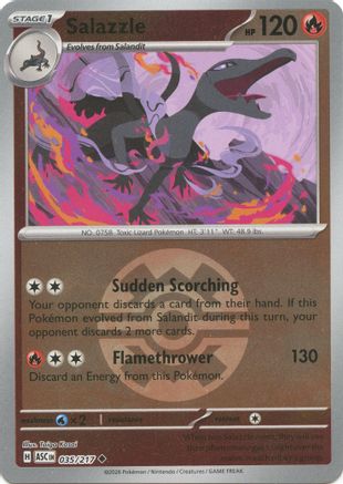 Salazzle - 035/217 (Quick Ball) - ME: Ascended Heroes #035