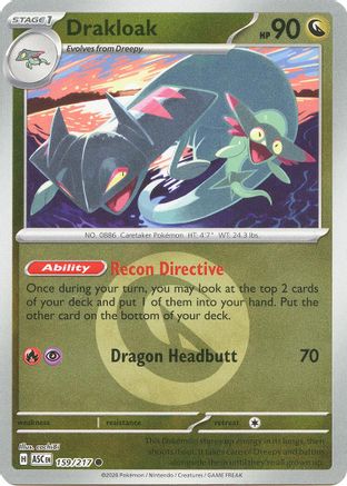 Drakloak - 159/217 (Energy Symbol Pattern) - ME: Ascended Heroes #159