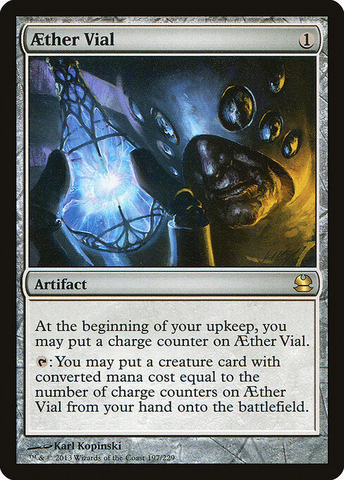 Aether Vial - mma Modern Masters - #197