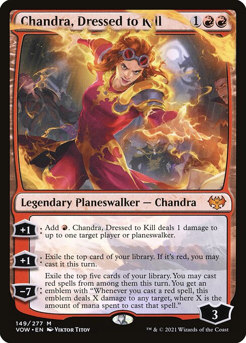 Chandra, Dressed to Kill - vow Innistrad: Crimson Vow - #149