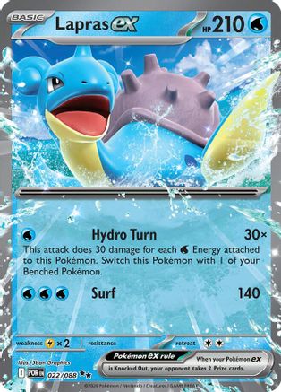 Lapras ex - ME03: Perfect Order #022