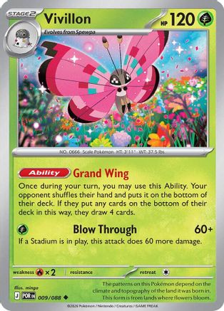 Vivillon - ME03: Perfect Order #009