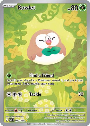 Rowlet - 090/088 - ME03: Perfect Order #090